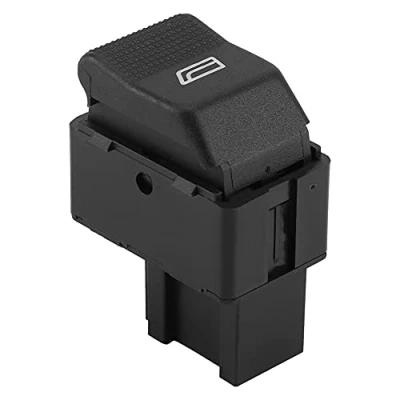 Image of Aramox Window Switch,Single Power Master Control Electric Switch Button for Polo Lupo Seat Cordoba OE:6X0959855B