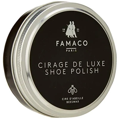 Image of Famaco Unisex Adult Tin Polish Shoe Treatments &amp; Polishes Dark Brown 50.00 ml