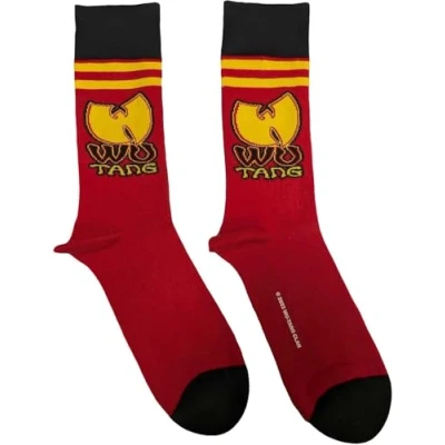 Image of SOCKSHOP Music Collection 1 Pair Wu Tang Clan Cotton Socks Stripe One Size