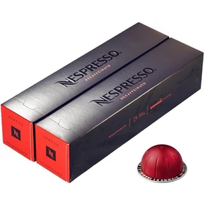 Image of 20 Nespresso Vertuo Half Caffeinato (Semi Decaffeinated) Coffee Capsules