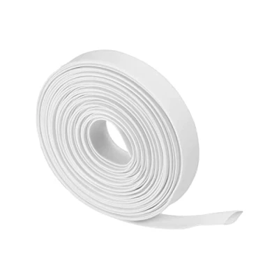 Image of Othmro 1pc Heat Shrink Tubing, 10mm ID Tube Electric Insulation Tube, 2:1 Ratio Sleeving Cable Protector—White (Length: 10m)
