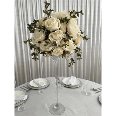 Image of Glass Martini Vase 60 CM High