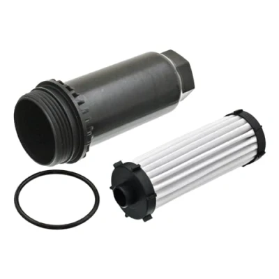 Image of 152004740R Transmission Filter BLUE PRINT ADF122123 with lid, seal ring FORD: Mondeo 5, S Max Mk1, Galaxy Mk3 MPV, VOLVO: V60 I, V40 Hatchback
