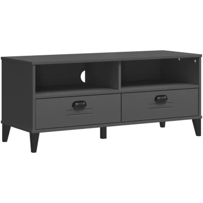 Image of vidaXL TV Cabinet VIKEN Anthracite Grey Engineered Wood