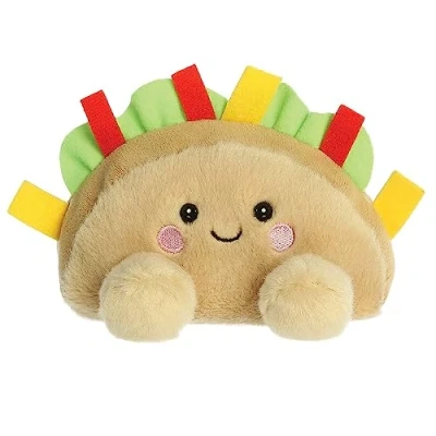 Image of AURORA, 33690 Palm Pals Fiesta Taco Soft Toy, Brown, 5In