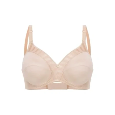 Image of Felina 376 34 Women&#039;s Weftloc Sand Beige Non Padded Wired Full Cup Bra 34E