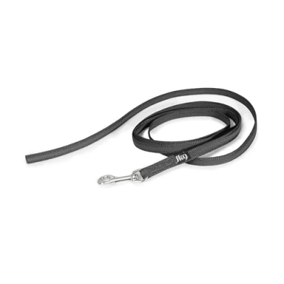 Image of Color &amp; Gray Super Grip Leash without Handle, 14 mm x 2 m, Black