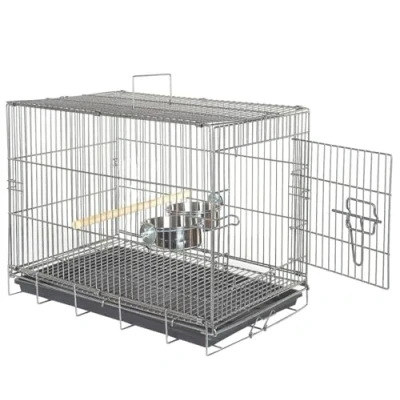 Image of WUNDAPETS CARRIER 24&quot; MEDIUM PARROT BIRD TRANSPORT CARRYING CAGE TRAVEL HOLIDAY