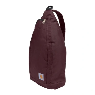 Image of Carhartt Unisex&#039;s Bag, Sling Side Release Buckle &amp; Tablet Sleeve, Crossbody Backpack (Port), One Size