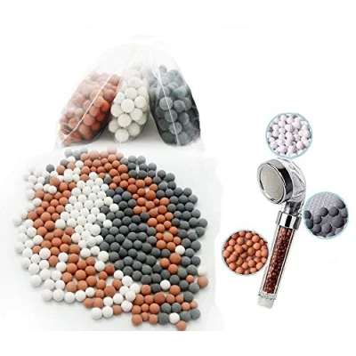 Image of TR SPA Mineral Balls Water Filter Refill Stones Beads for Hand Held Shower Head UK