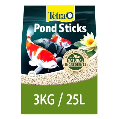 Image of Tetra pond fish Food Sticks 3kg biologically balanced for