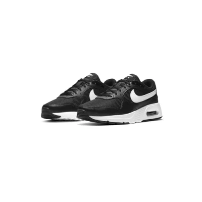 Image of NIKE Sportswear AIR MAX SC (GS) Trainers for kids, Size: 6, Black/white Leather and textile