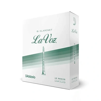 Image of Rico La Voz Medium Soft Strength Reeds for Bb Clarinet (Pack of 10)