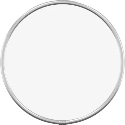 Image of vidaXL Wall Mirror Silver Ø 20 cm Round