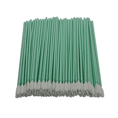 Image of LOVEDAY 100PCS 6.3&quot; Polyester Cleaning Swab Sticks For Solvent Format Inkjet Printer Roland Optical Equipment