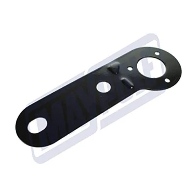 Image of 12N 12S 7PIN AND 13 PIN SOCKET TRAILER TOWING BRACKET 1.5MM MOUNTING PLATE MP88B MAYPOLE