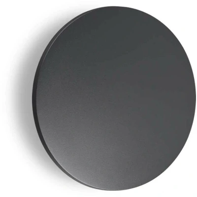 Image of Punto Integrated LED Outdoor Flush Wall Lamp Anthracite Grey 1850Lm 3000K IP54