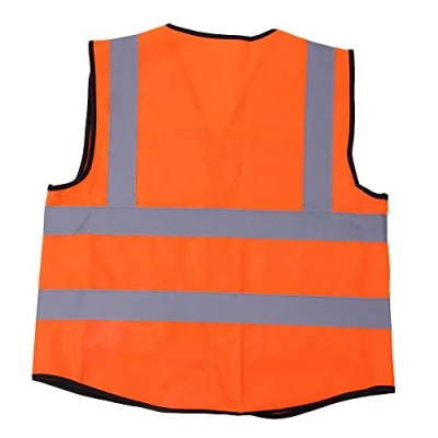 Image of Fafeicy Hi Vis Multicolor Reflective Vest, High Visibility Safety Vest Waistcoats Jacket(28.00 * 15.00 7.00cm Orange)