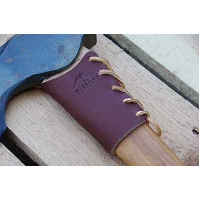 Image of Wisemen Trading Overstrike Axe Guard, Handle Collar (Dark Brown)