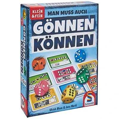 Image of Schmidt Spiele 49368 Treat Dice Game from the Klein &amp; Fine Series, Colourful