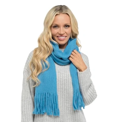 Image of undercover lingerie Ladies Plain Scarf GL1012 Blue