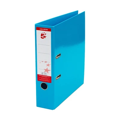 Image of 5 Star Lever Arch File 70mm Spine A4 Blue [Pack of 10]