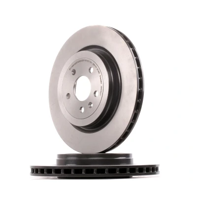 Image of 6006431, 600643100C, 600643100D Brake DISC BREMBO Coated LINE 09.N266.21 365mm 28mm 5 internally vented High carbon TESLA: Model S