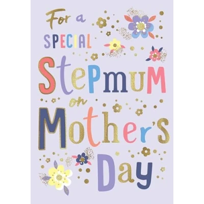 Image of Avant Garde Studios Mother&#039;s Day Card, To a Special Stepmum 9 x 6 inches