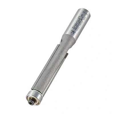 Image of Trend Professional Guided Trimmer, 1/2 Inch Shank, 12.7mm Cut Diameter, 50mm Length, Tungsten Carbide Tipped, 46/23X1/2TC