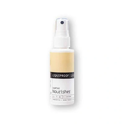 Image of Liquiproof LABS leather Nourisher 50ml. 2 in 1 cleaner and conditioning lotion for handbags, shoes, trainers sneakers. Contains beeswax. Cleans all goods.