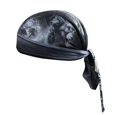 Image of JPOJPO Cycling Cap Biker Quick Sports Bandana Sweat Headband Motorcycling Men One size