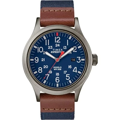 Image of Timex Expedition Scout Men&#039;s 40mm Fabric Strap Watch TW4B14100