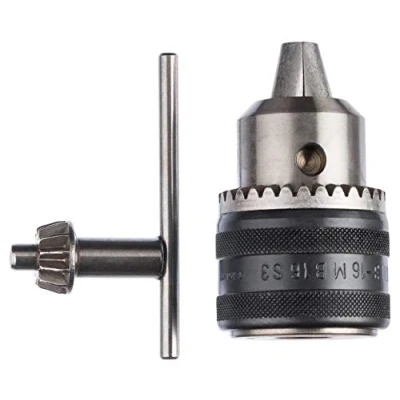 Image of Bosch 2608571020 Keyed Chuck, 0 V, Silver/Black, 16 mm