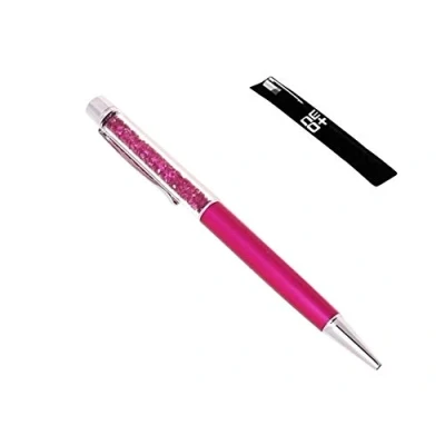 Image of NEO+ Quality Ballpoint PEN with Crystals REFILL AND POUCH INCLUDED I AM UK SELLER (FUCHSIA)