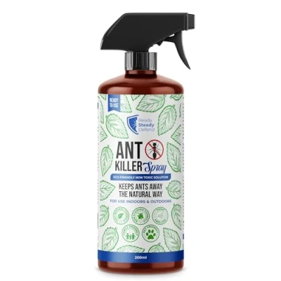 Image of Ant Repellent Spray 200ml Natural Killer Long Lasting Formula Versatile for Indoor &amp; Outdoor Use Non Staining Plant Based Polymer Effective Control Solution