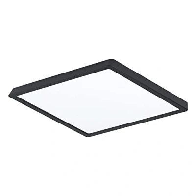 Image of EGLO Surface Mounted Light, Plastic Alloy Steel, Warm White