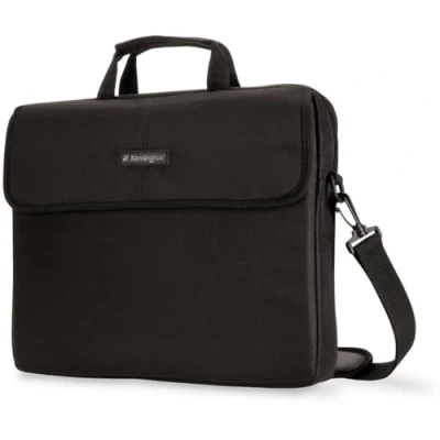 Image of Kensington Laptop Sleeve Simply Portable Classic for 15.6&quot; devices MacBook Pro, Air, HP laptop, tablets case men &amp; women with carry handle shoulder strap (K62562EU)