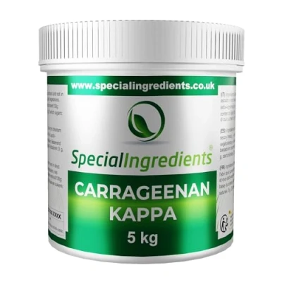 Image of Carrageenan Kappa 5kg Premium Quality Suitable for Vegans, Vegetarians &amp; OVO Lacto Vegetarians, Non GMO, Gluten Free, irradiated