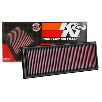 Image of K&amp;N Engine Air Filter: High Performance Washable Replacement Compatible with 2013 2019 CITROEN/DS/OPEL/PEUGEOT(Berlingo, C3,C4,DS3 DS4,DS7,Combo, Crossland,Grandland,308S,408) 33 3039