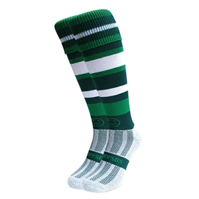Image of WackySox Evergreen Rugby Socks,Hockey Socks,Sports Socks Men and Women Suitable for Riding,Sports,Football,Hockey,Running