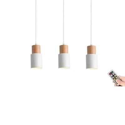 Image of Not Hardwired Battery Operated Pendant Lighting, No Wires Black Power Light / Ceiling Hanging Lighting Fixture Chandelier for Kitchen Island Dining Room Bedroom Bedside Hallway Foyer (