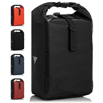 Image of Büchel tarpaulin pannier for attachment to the luggage rack, black, 81516012