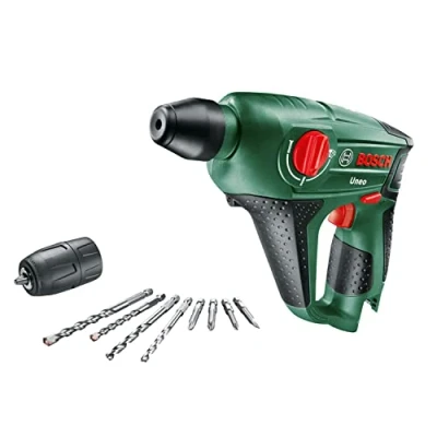 Image of Bosch Home and Garden Cordless Rotary Hammer Uneo (without battery, 12 Volt System, in carton packaging)