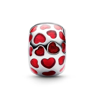 Image of Pandora Hearts Round Clip Charm