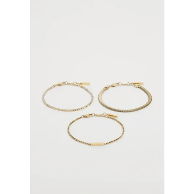 Image of Calvin Klein 3 PACK Bracelet goldcoloured, Women&#039;s, Size: One Size, Gold/coloured