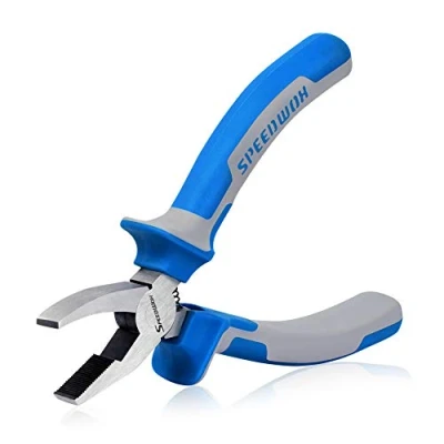 Image of SPEEDWOX 6 Inches Breaker Grozer Pliers Breaking Professional and Grozing Nibble Glass for Stained Work Tool