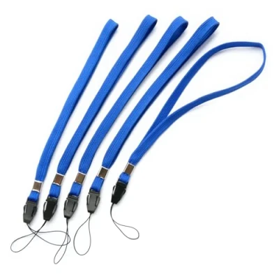 Image of trage.band® Lanyard / Loop with Click Fastener (Pack of 5) Blue