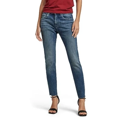 Image of G STAR RAW Women&#039;s 3301 Skinny Ankle Jeans, Blue (faded cascade D21291 C051 C606), 27W / 34L