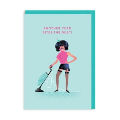 Image of Freddie Mercury Another Year Birthday Card