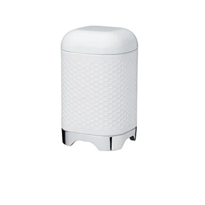 Image of Lovello Retro Ice White Textured Canister